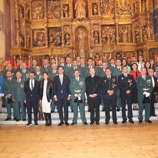 La Guardia Civil festeja a su patrona // Fuente: RR.SS. Ayto. Medina del Campo